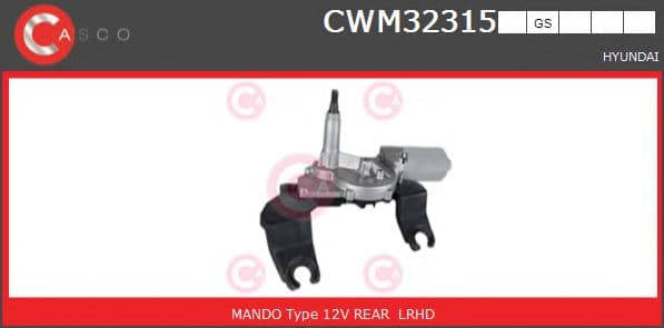 CWM32315GS Casco Двигатель стеклоочистителя для Hyundai i30