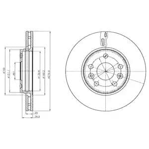dp1010110641 Dr!ve+ Тормозной диск