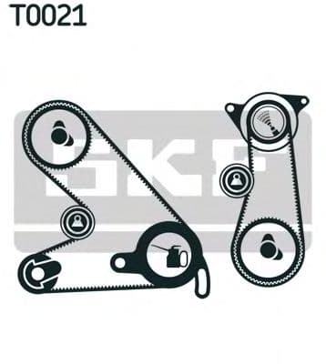 VKMA 03050 SKF Комплект ременя ГРМ
