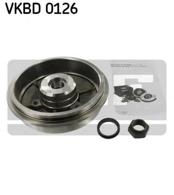 VKBD 0126 SKF Тормозной барабан