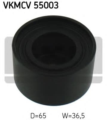 VKMCV 55003 SKF Обвідний ролик поліклинового ременя