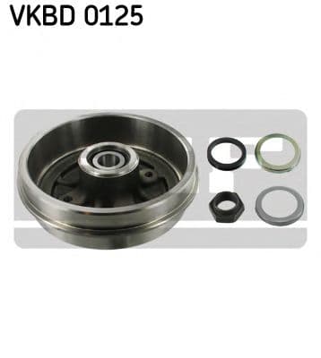 VKBD 0125 SKF Гальмівний барабан