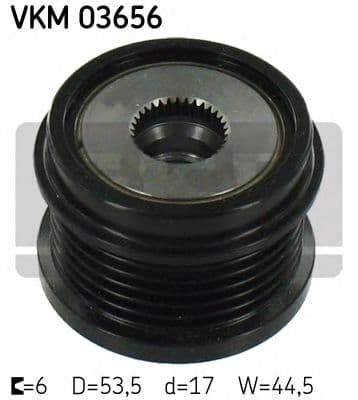 VKM 03656 SKF Муфта генератора