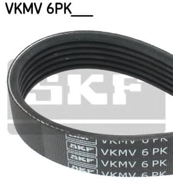 VKMV 6PK1155 SKF Поліклиновий ремінь