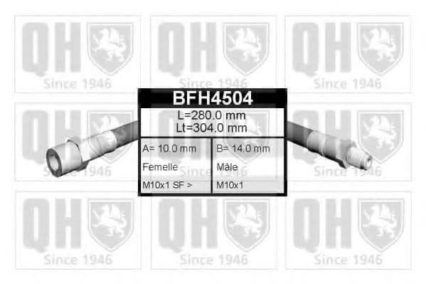 BFH4504 Quinton Hazell Гальмівний шланг для Volvo 340-360