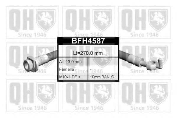 BFH4587 Quinton Hazell Гальмівний шланг