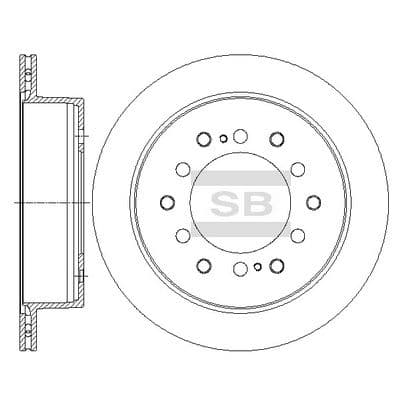 sd4039 Hi-Q Гальмівний диск