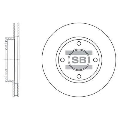 sd3027 Hi-Q Гальмівний диск