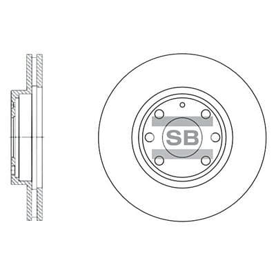 sd3012 Hi-Q Гальмівний диск