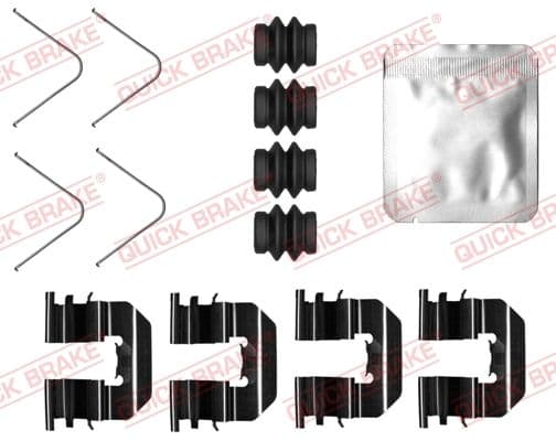 1090073 OJD (Quick Brake) Компоненти дискових гальмівних колодок