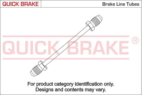 cu0365dtx OJD (Quick Brake) Тормозной шланг