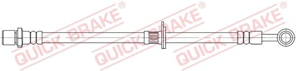 58822 OJD (Quick Brake) Гальмівний шланг