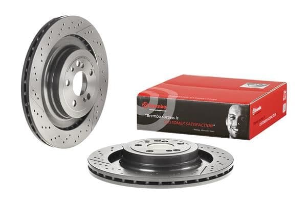 09a90711 Brembo Тормозной диск для Mercedes SLS