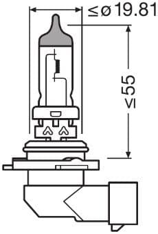 9006cbn2hb Osram Лампа дальнього світла