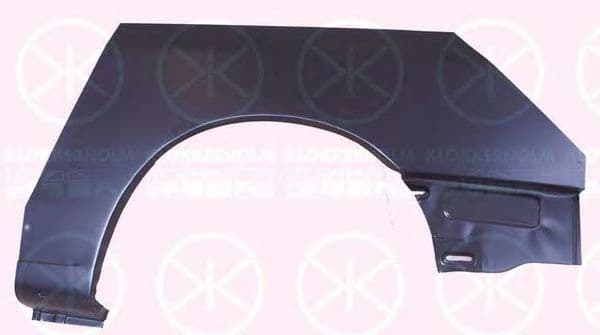 9570591 Klokkerholm Крыло заднее для Volkswagen Caddy
