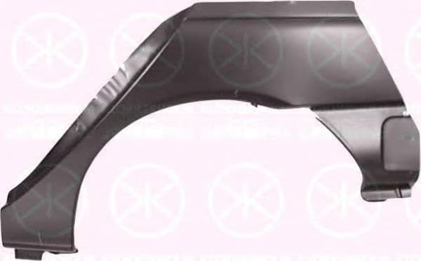 6037582 Klokkerholm Крыло заднее для Renault Megane