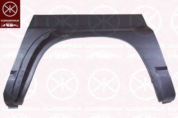 1646591 Klokkerholm Крило заднє для Nissan Patrol