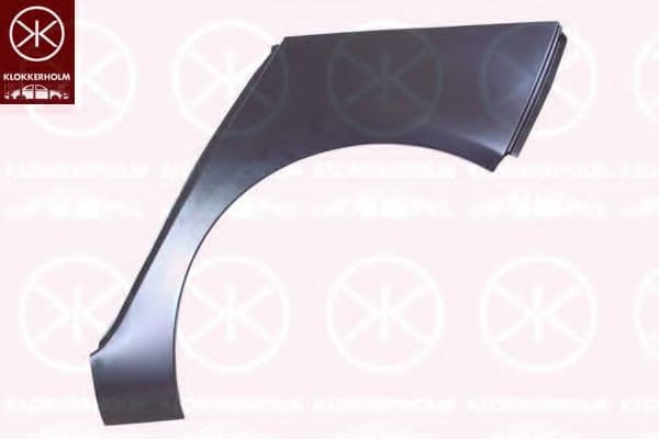9524582 Klokkerholm Крило заднє для Volkswagen Golf