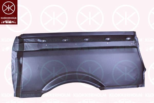 3542531 Klokkerholm Крыло заднее