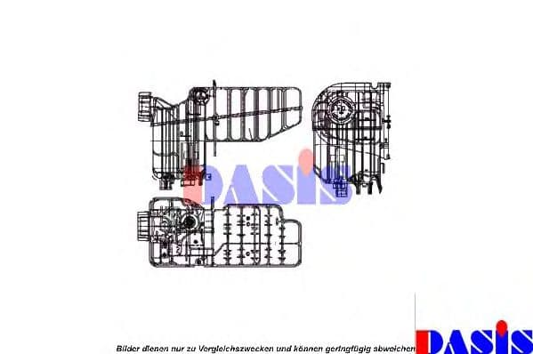 274010N Aks Dasis Бачок охолоджувальної рідини