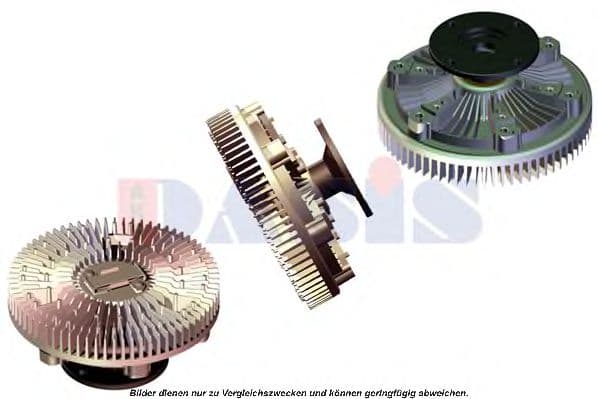408051N Aks Dasis Віскомуфта вентилятора
