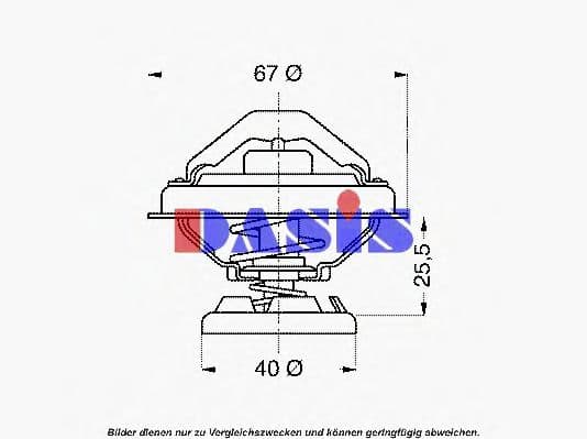 751905N Aks Dasis Термостат