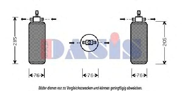 800500N Aks Dasis Осушувач кондиціонера