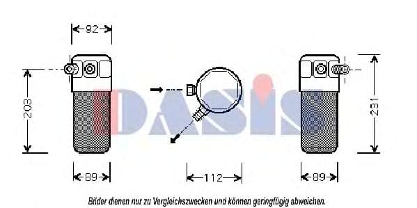 801570N Aks Dasis Осушувач кондиціонера