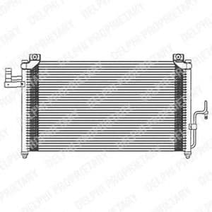 TSP0225474 Delphi Радіатор кондиціонера для Mazda Premacy