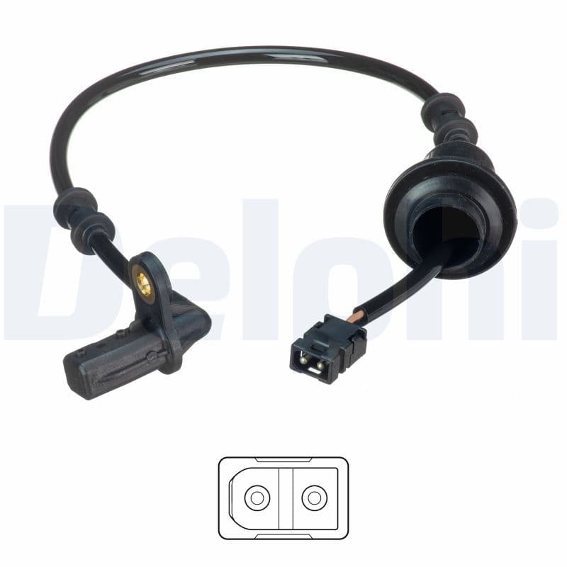 ss20486 Delphi Датчик ABS для Mercedes SLK-Class