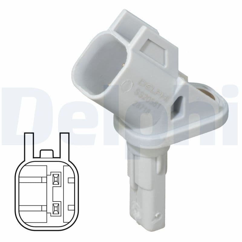 ss20581 Delphi Датчик ABS