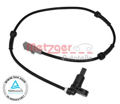 0900060 Metzger Датчик ABS для Peugeot 206