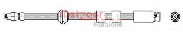 4111995 Metzger Тормозной шланг