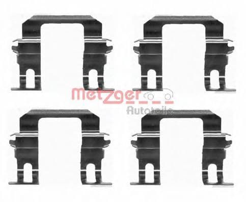 109-1275 Metzger Комплектующие дисковых тормозных колодок