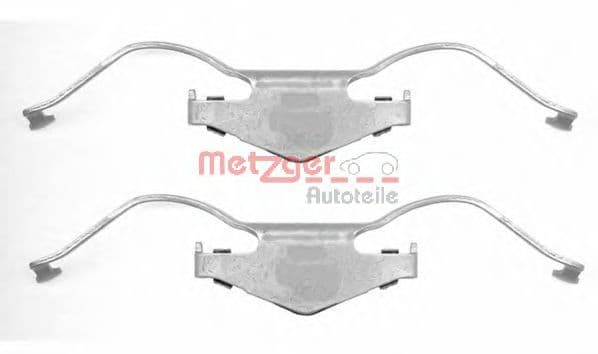 109-1297 Metzger Компоненти дискових гальмівних колодок