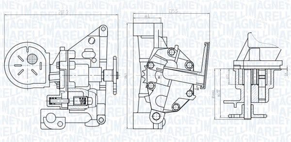 351516000076 Magneti Marelli Оливний насос