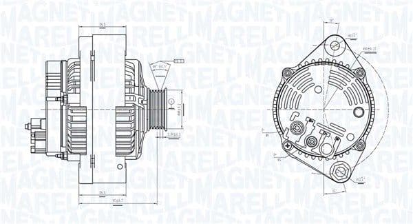 063731318010 Magneti Marelli Генератор