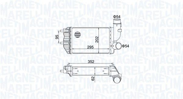 351319205000 Magneti Marelli Інтеркулер