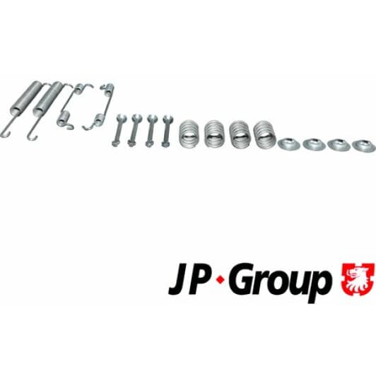 1563950510 JP Group Монтажный комплект барабанных тормозных колодок