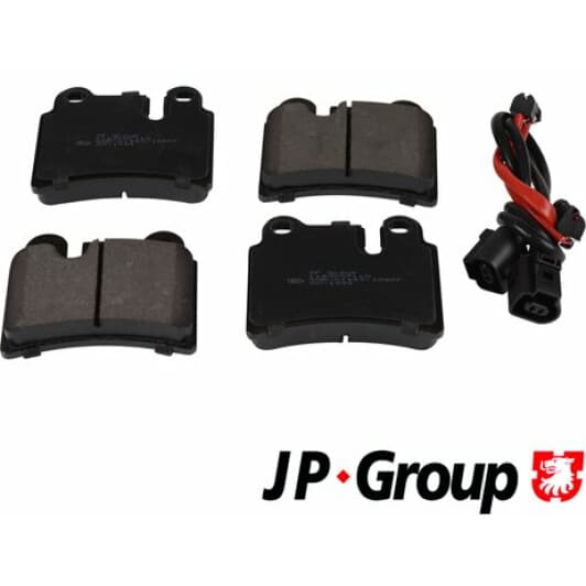 1163707110 JP Group Гальмівні колодки для Volkswagen Touareg