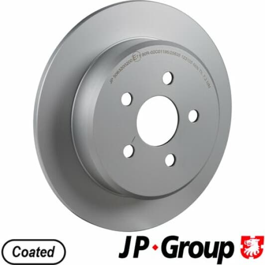 5063200200 JP Group Гальмівний диск