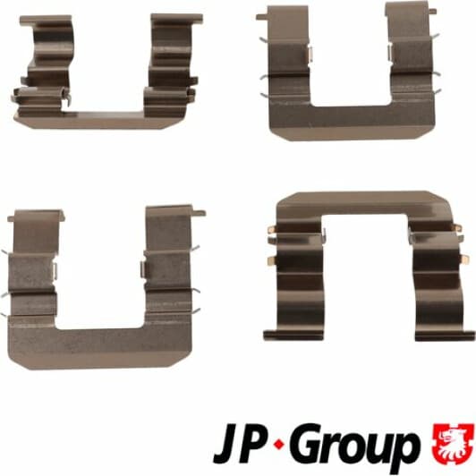 3364003810 JP Group Компоненти дискових гальмівних колодок