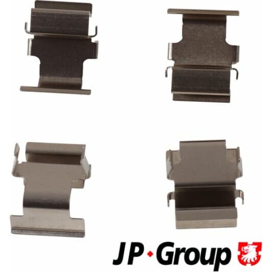 3964002510 JP Group Компоненти дискових гальмівних колодок