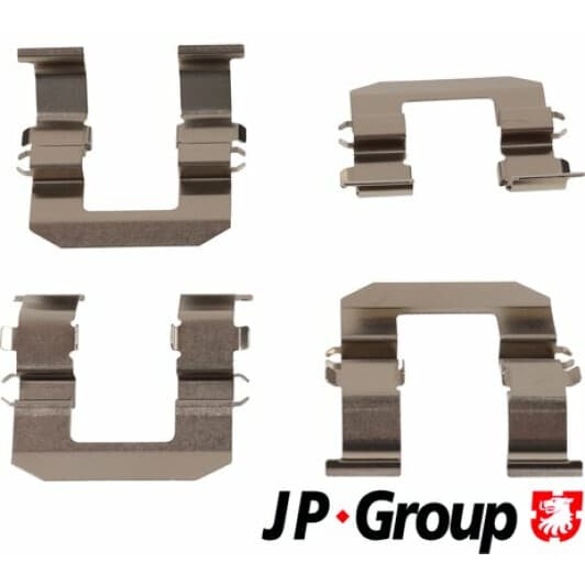 6364002510 JP Group Компоненти дискових гальмівних колодок