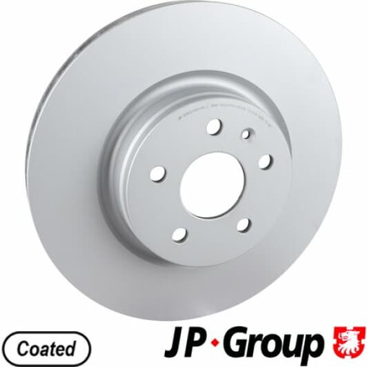 6563100100 JP Group Гальмівний диск