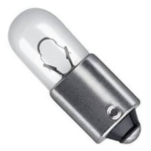 Автолампа Osram Original T2W BA9s 2 W прозора 3797