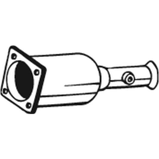 095-248 Bosal Сажовий фільтр для Citroen C5