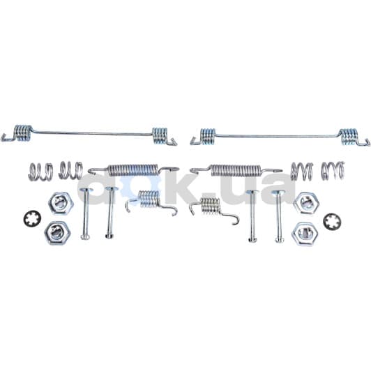 1 987 475 116 Bosch Монтажний комплект барабанних гальмівних колодок