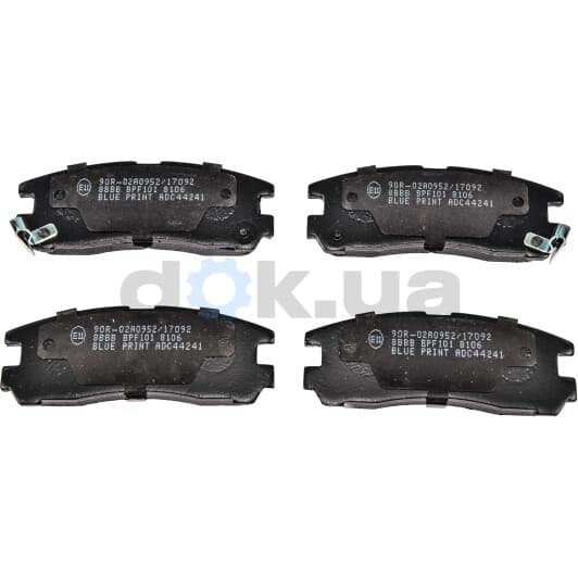 ADC44241 Blue Print Гальмівні колодки