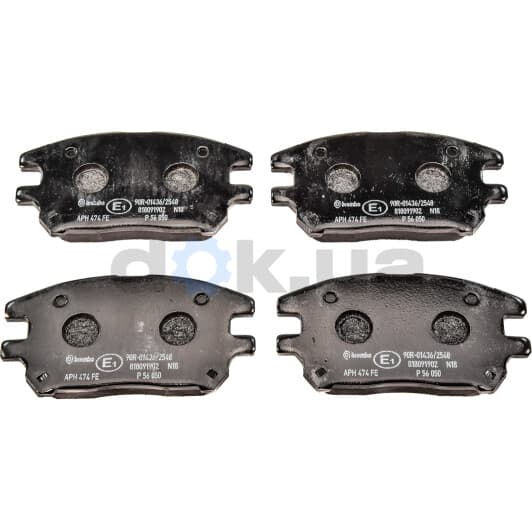 P 56 050 Brembo Гальмівні колодки для Lexus RX